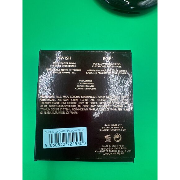 Charlotte Tilbury Cheek To Chic Swish & Glow Blusher Pillow Talk - Picture 4 of 4